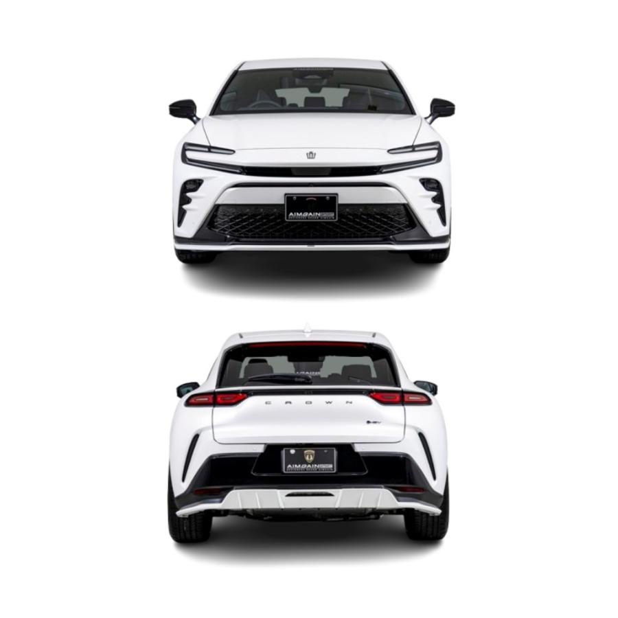 トヨタ クラウンスポーツ用モデリスタ3分割フロントエアロパーツ3点セット トヨタ クラウンスポーツ用モデリスタ3分割フロントエアロパーツ