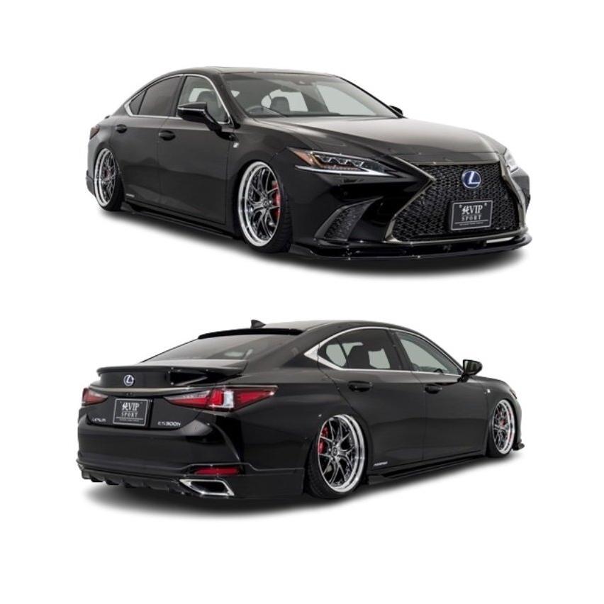 AIMGAIN 純VIP SPORT LEXUS レクサス ES ES300h マフラーフィニッシャー 2018.10-2021.8 エイムゲイン エアロ パーツの画像