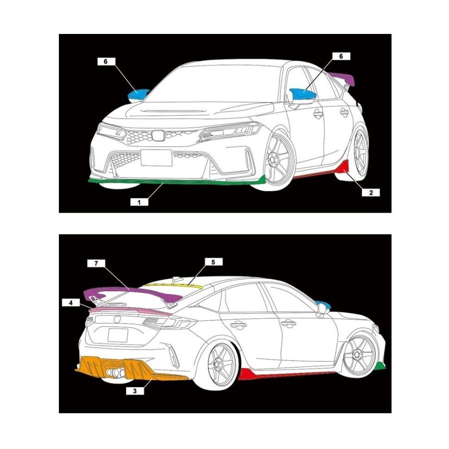 AIMGAIN SPORT HONDA ホンダ シビック タイプR CIVIC TypeR FL5 ルーフ