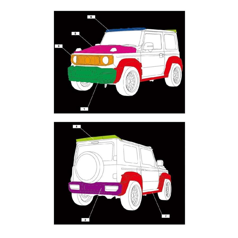 AIMGAIN MUDRON GT SUZUKI スズキ JIMNY SIERRA ジムニーシエラ JB74W