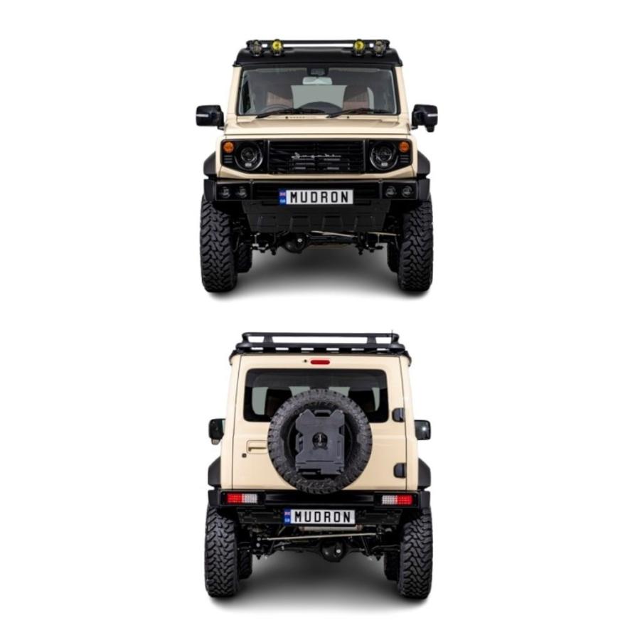 ジムニー フロントバンパー AIMGAIN MUDRON ADVENTURE CLASSIC SUZUKI スズキ JIMNY SIERRA