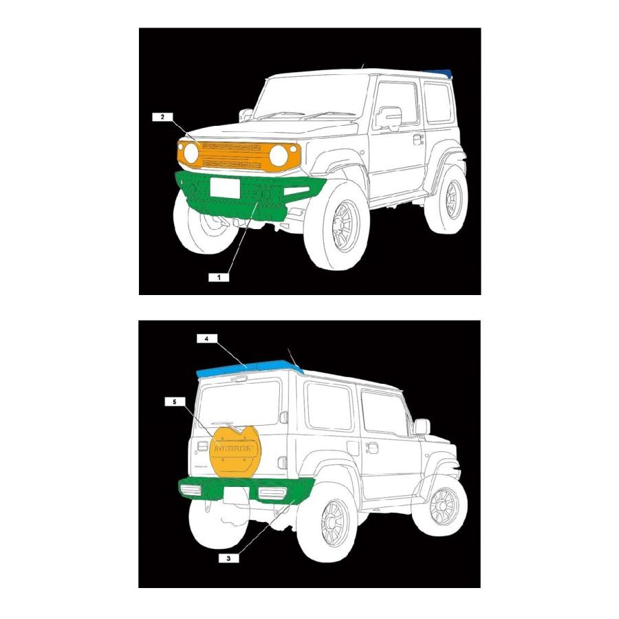 AIMGAIN MUDRON SPORT SUZUKI スズキ JIMNY SIERRA ジムニーシエラ