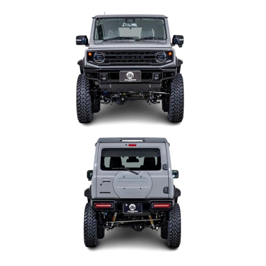 AIMGAIN MUDRON SPORT ワイドフェンダー SUZUKI スズキ JIMNY SIERRA ジムニーシエラ JB74W リアルーフスポイラー エイムゲイン ルーフスポイラー エアロ パーツ |  | 03