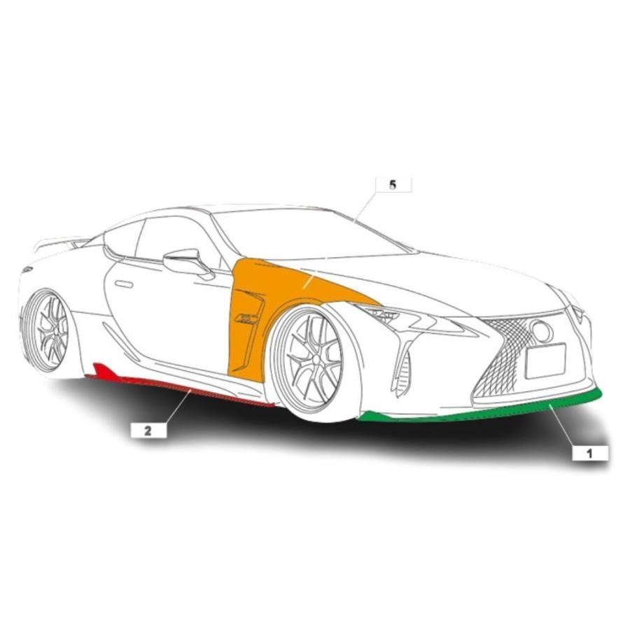 AIMGAIN SPORT LEXUS レクサス LC LC500h LC500 リアアンダー