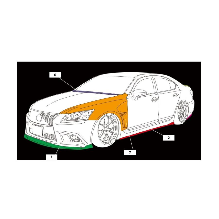AIMGAIN 純VIP SPORT LEXUS レクサス 40系 LS 後期 LS460 LS600h F