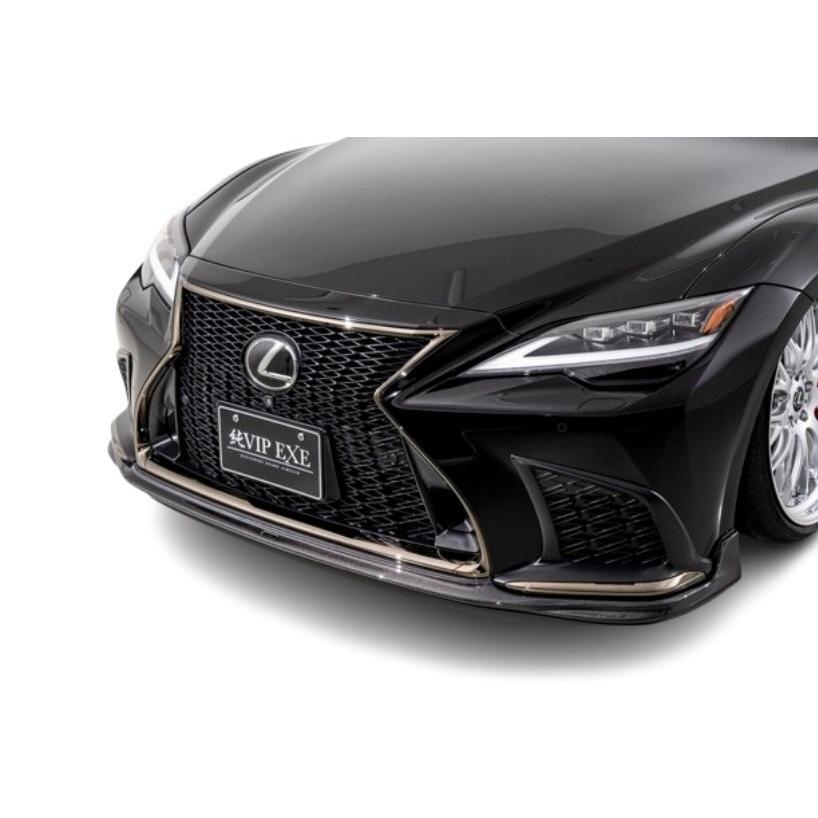 LS500前期純正フロントバンパー　エイムゲインフロントエアロ付き LS500前期純正フロントバンパー エイムゲインフロントエアロ付き