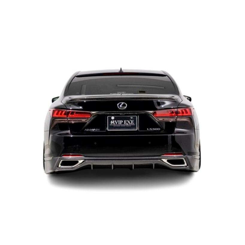 レクサスLS500用リアスポイラー　新品　ブラック AIMGAIN 純VIP EXE LEXUS レクサス 50系 LS 後期 LS500 LS500h F-SPORT