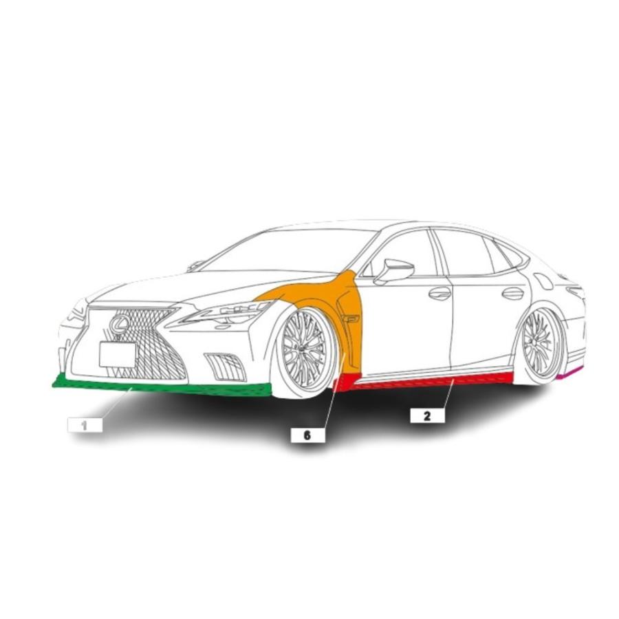 AIMGAIN 純VIP EXE LEXUS レクサス 50系 LS 後期 標準グレード LS500