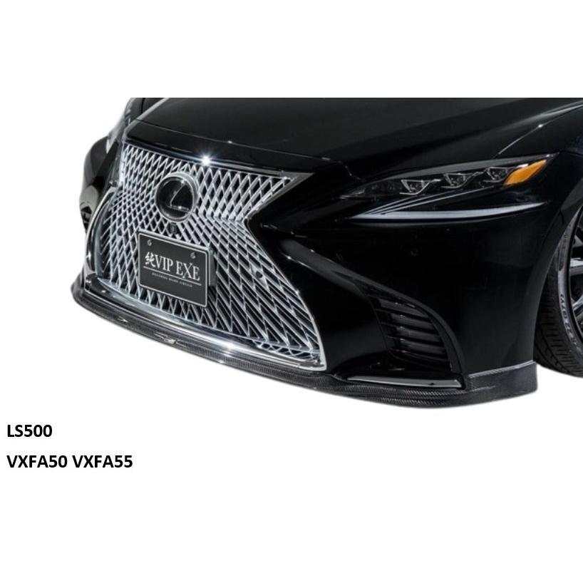 LS500前期純正フロントバンパー　エイムゲインフロントエアロ付き 50レクサス LS500‼️ Fスポーツ フロントバンパー エイムゲイン