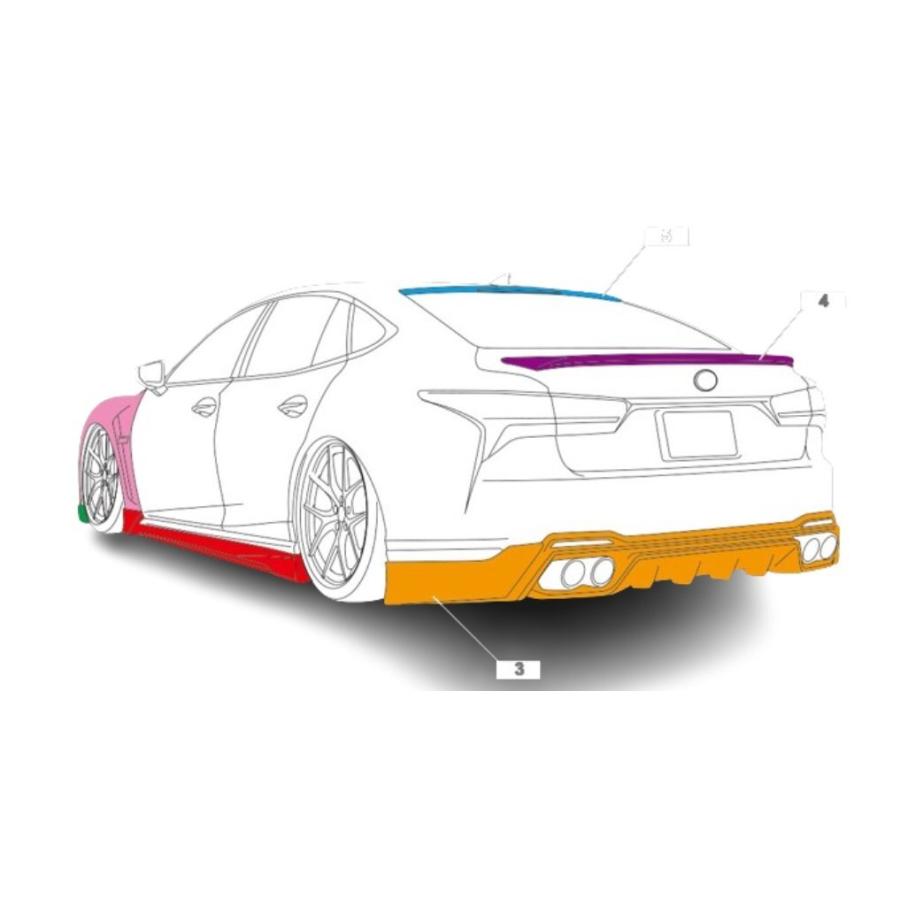 AIMGAIN 純VIP EXE LEXUS レクサス 50系 LS 前期 F-SPORT LS500 LS500h