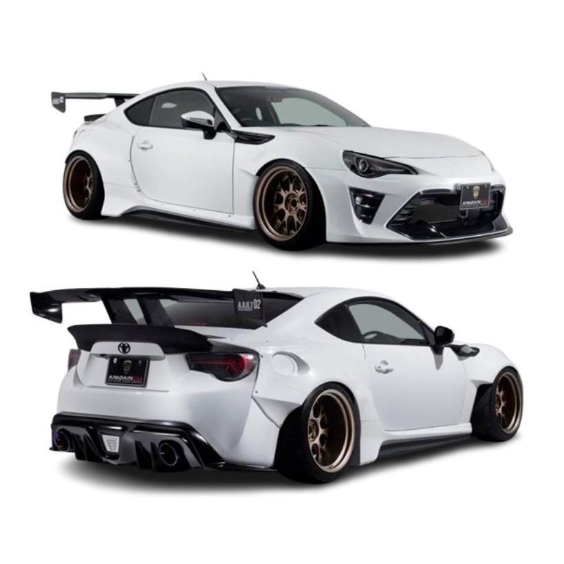 エイムゲイン│サイドステップ│86 BRZ 前期 後期｜ZN6 ZC6 86 【M's】 トヨタ ZN6 前期 後期 (2012y-2021y) AIMGAIN GT4 サイド