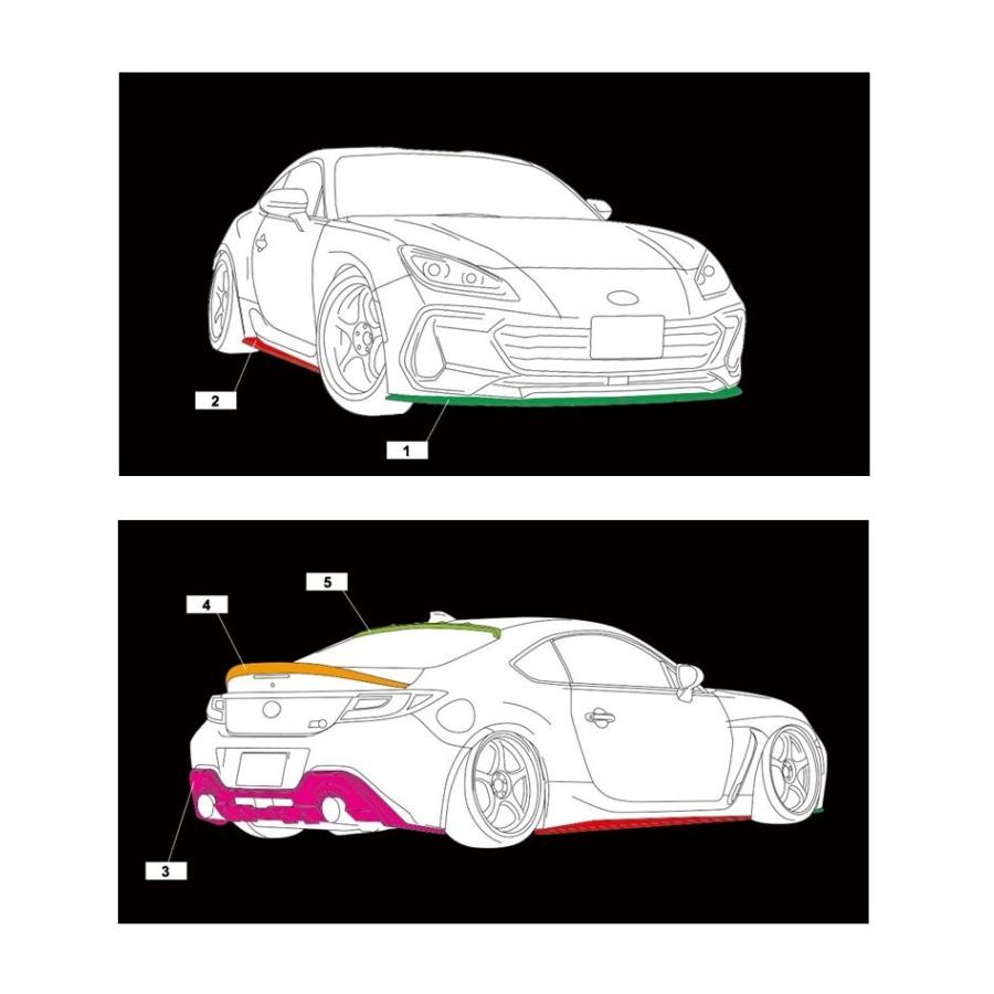 AIMGAIN SPORT SUBARU スバル BRZ ZD8 トランクスポイラー 2021.8