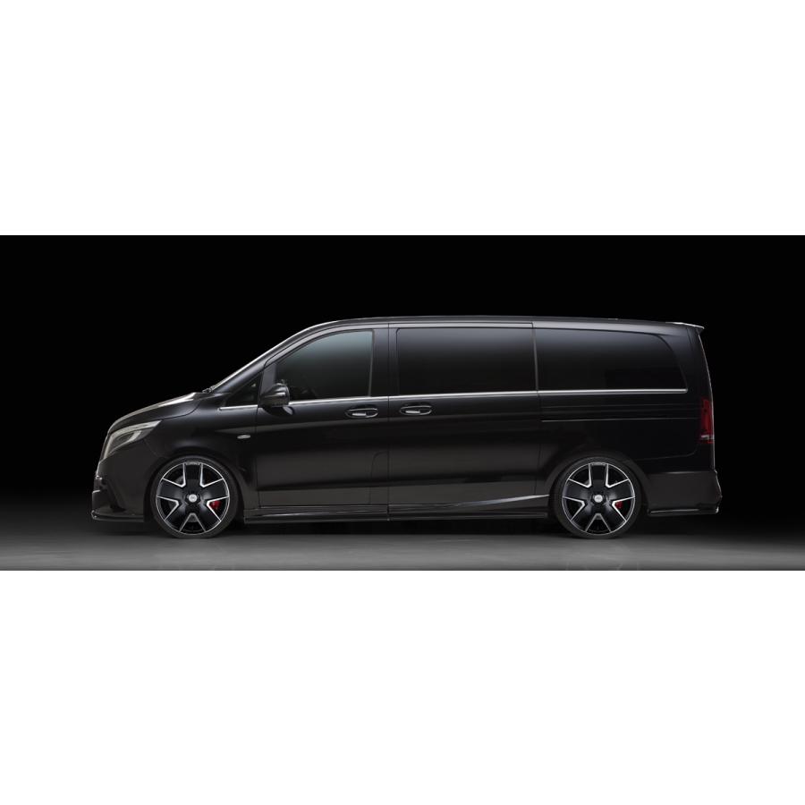 WALD Black-Bison Mercedes-Benz W447 Vクラス 2015y〜 サイドステップ