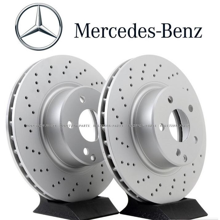正規純正OEM Mercedes-Benz ベンツ フロント ブレーキローター 左右
