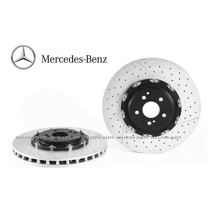 正規BREMBO製 Mercedes-Benz ベンツ フロント ブレーキローター ディスクローター ローター 左右 SLクラス R230 CLSクラス W219 Cクラス W204 2304211212 AMG