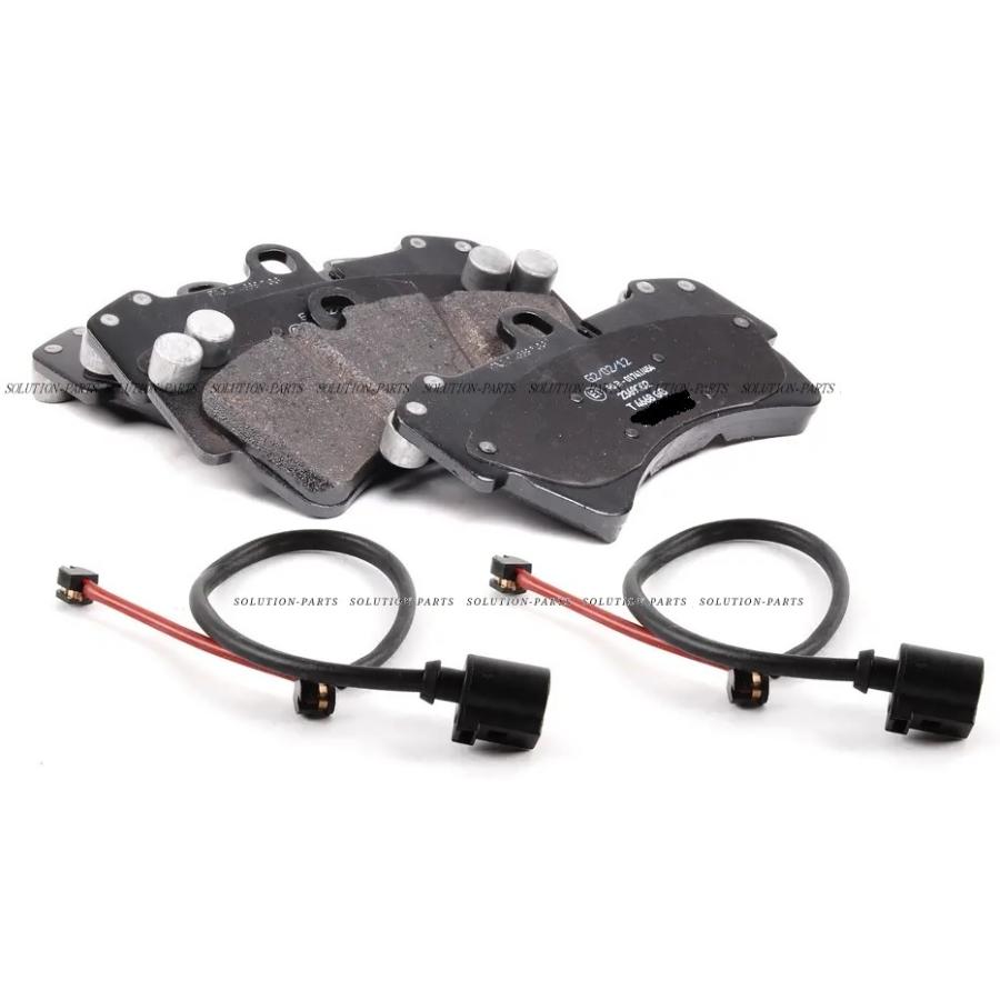 正規純正OEM PORSCHE フロント ブレーキパッド + パッドセンサー