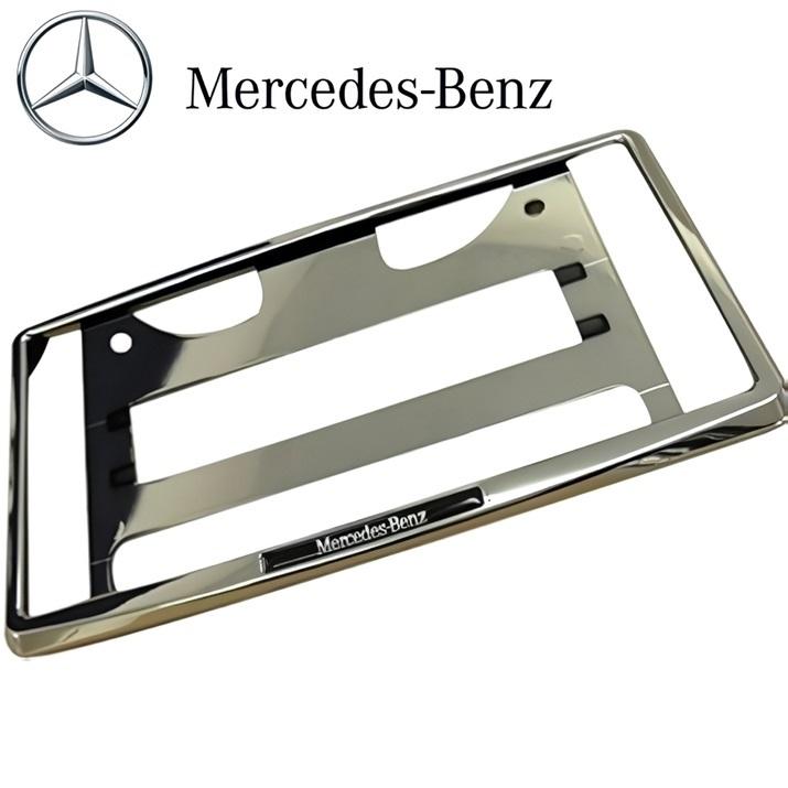 正規純正品 Mercedes-Benz ベンツ フロント ナンバープレートホルダー