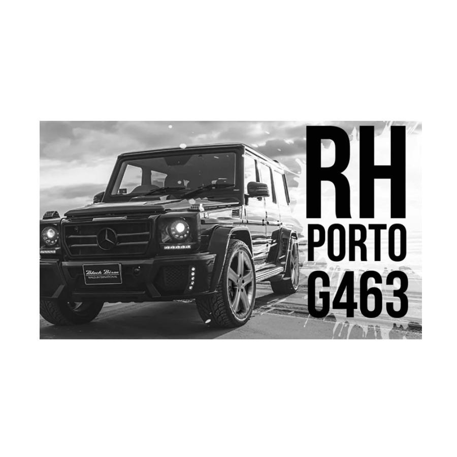 RH PORTO ポルト ホイール 4本 セット シルバー 10Jx20 20インチ ET35 5-130 メルセデスベンツ Gクラス W463A ゲレンデ RHPO00035M84Nの画像