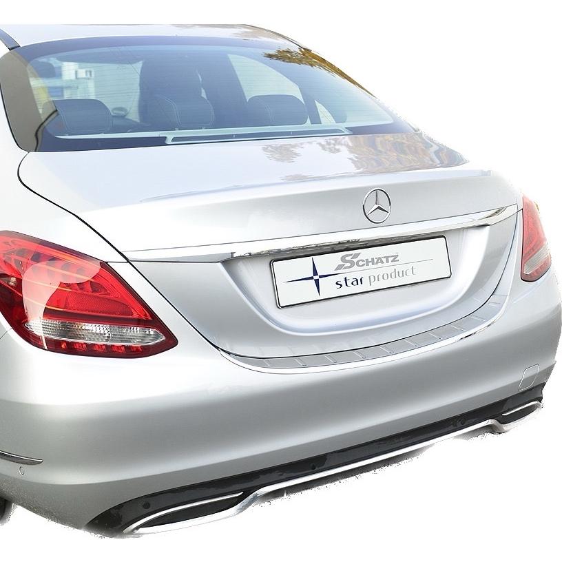 SCHATZ ベンツ Cクラス W205 ワゴン用 リアバンパープロテクター 正規品 ベンツ SCHATZ シェッツ W205 AMG Cクラス セダン 2014-2021