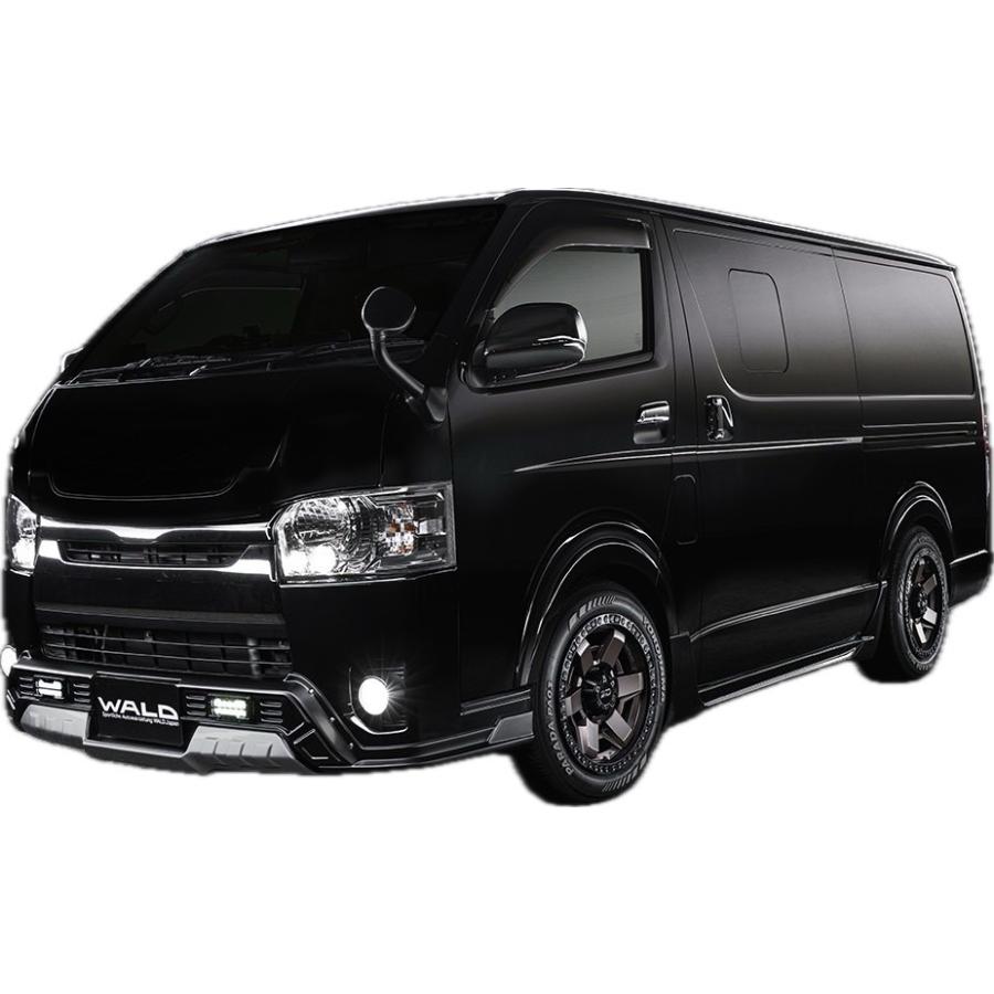 WALD DESERT LINE トヨタ エアロ キット 3点 F R OF H25.12- 200系 4型