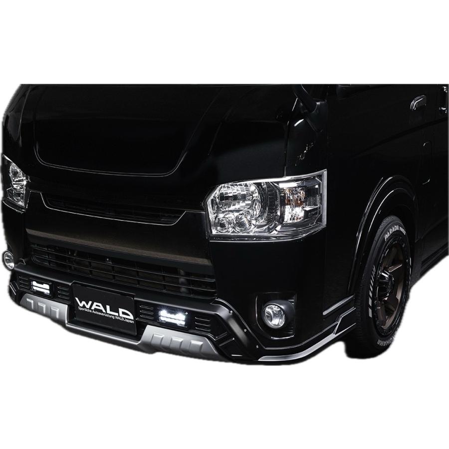 WALD DESERT LINE トヨタ エアロ キット 3点 F R OF H25.12- 200系 4型