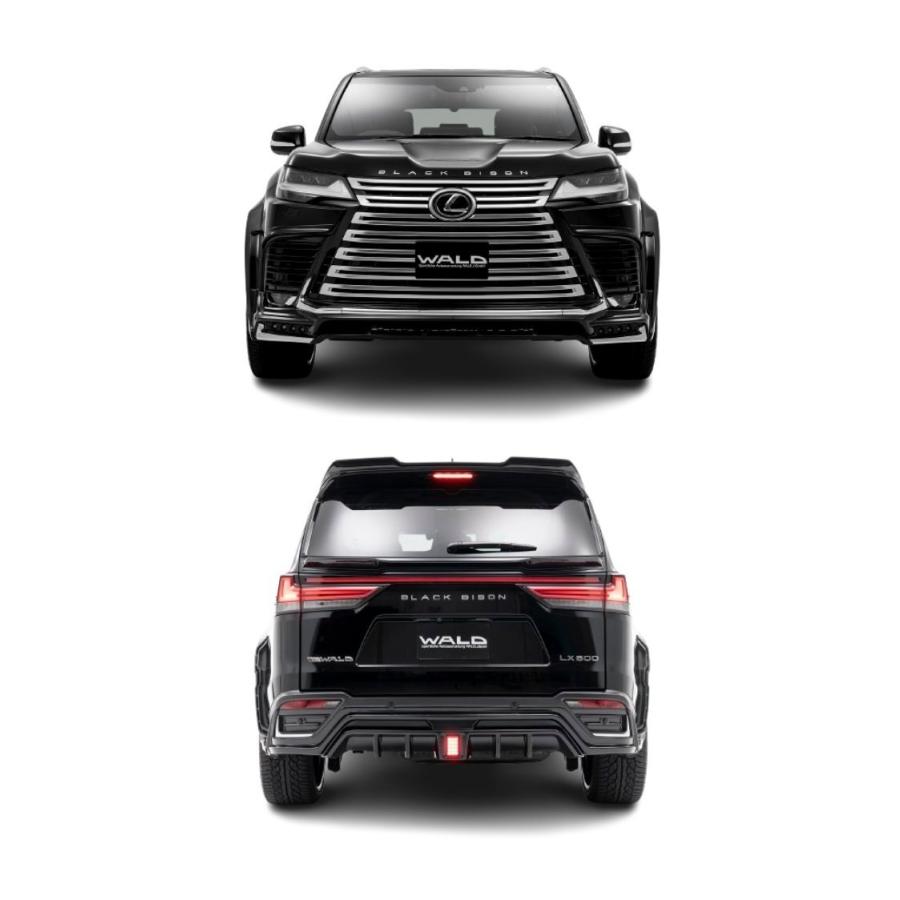 WALD SPORTS LINE BLACK BISON LEXUS レクサス LX LX600 VJA310W リアルーフスポイラー R4 ...
