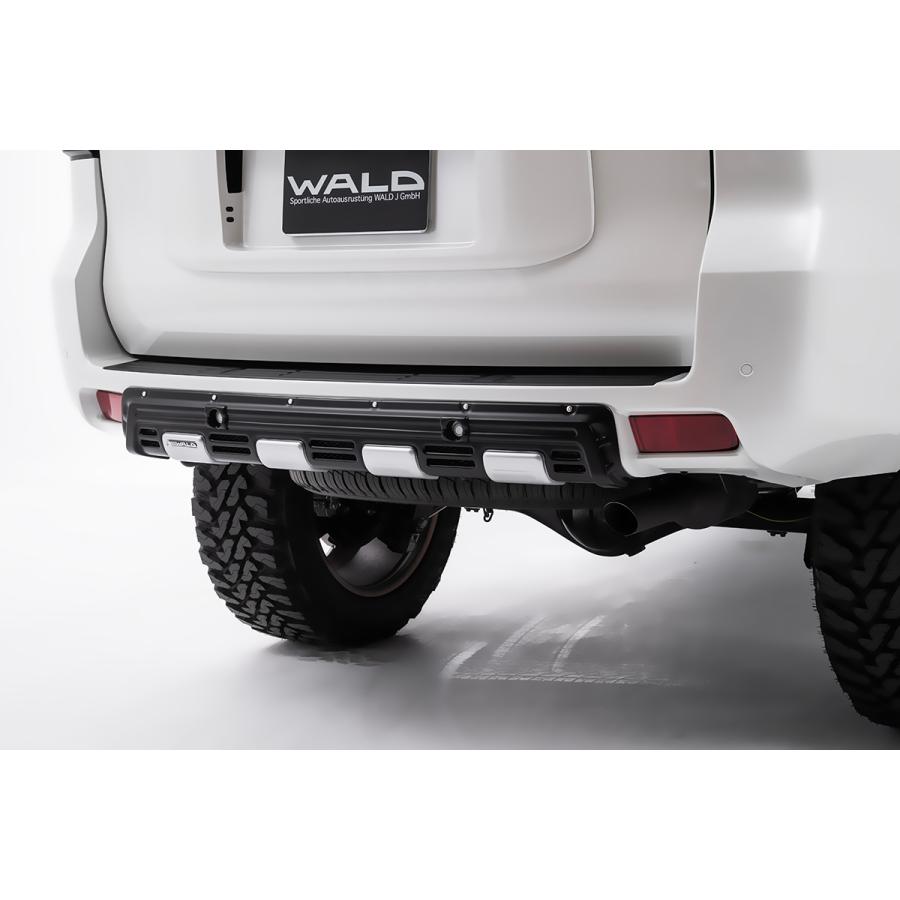 トヨタ ランドクルーザープラド TRJ150W GDJ150W 後期 モデリスタフロントエアロ WALD DESERT LINE H29.9- エアロ キット 2点 F R 150系
