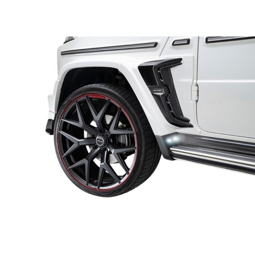 WALD SPORTS LINE メルセデスベンツ Gクラス W463A G550 G400d G350d AMG LINE フロントスポイラー 2018y- ヴァルド フロント スポイラー エアロ パーツの画像