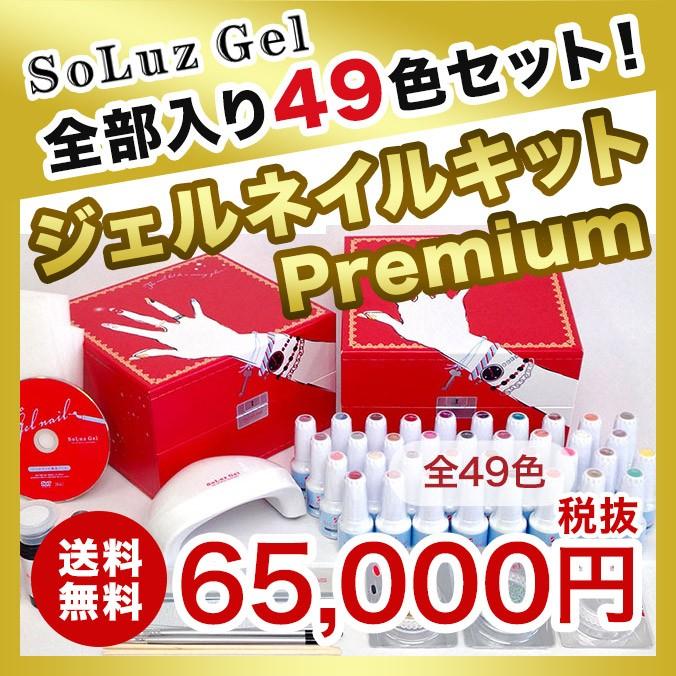 半額品 人気女性誌で話題 Soluzgelジェルネイルキット Premium Sg3409 人気満点 Zoetalentsolutions Com