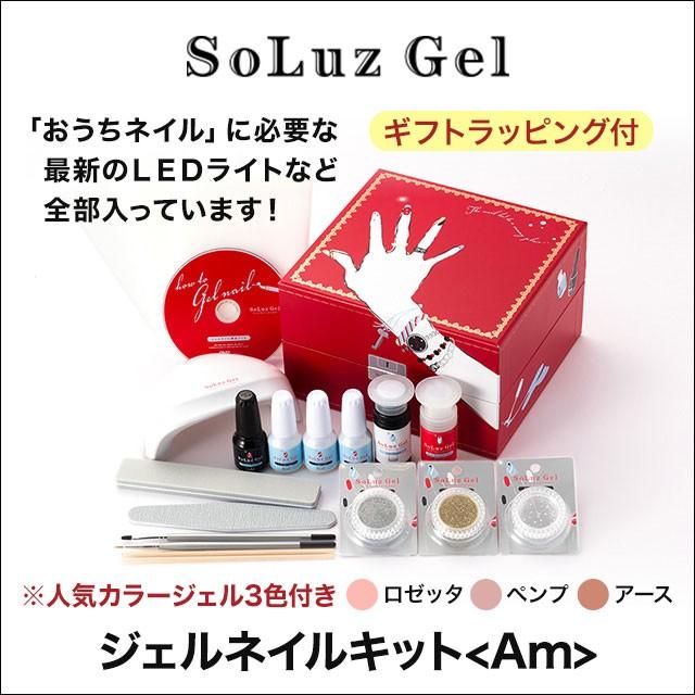 ラッピング付き 人気女性誌で話題 Soluzgelジェルネイルキット Am Sg3410 2 Sagaretxe Net