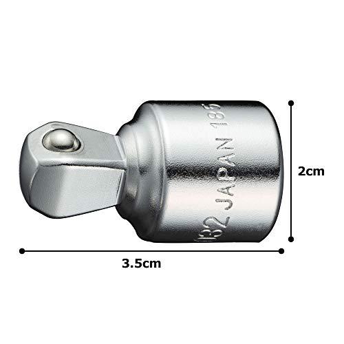 トネTONE 首振エクステンションバー EX31-032 差込角9.5mm3/8 全長32mm |  | 04