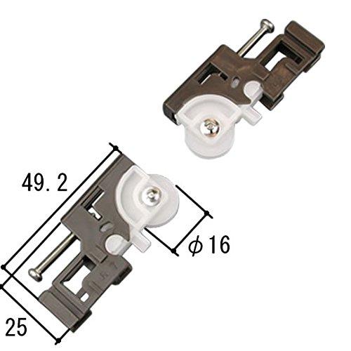 三協立山(株) 三協アルミ社 三協立山アルミ 三協アルミ 網戸戸車 99WB2632S0-KG ダークグレー |  | 02