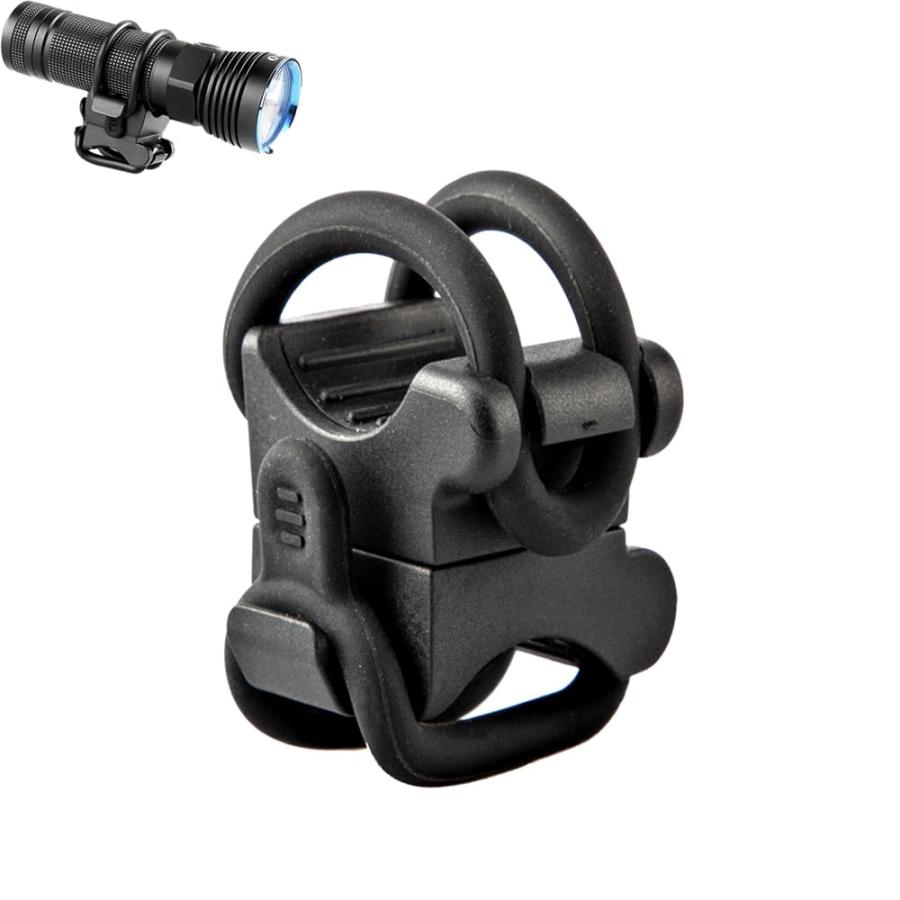 サムコス ヘッドライトブラケット ライトホルダー 自転車 バイクライトホルダー 円形懐中電灯専用 ライトマウント 固定ブラケット 直径1cm-3 | 