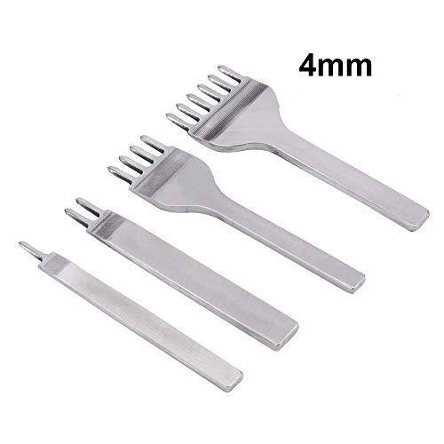 レザークラフト 道具 工具 菱目打ち 4本 セット 4mmピッチ |  | 01