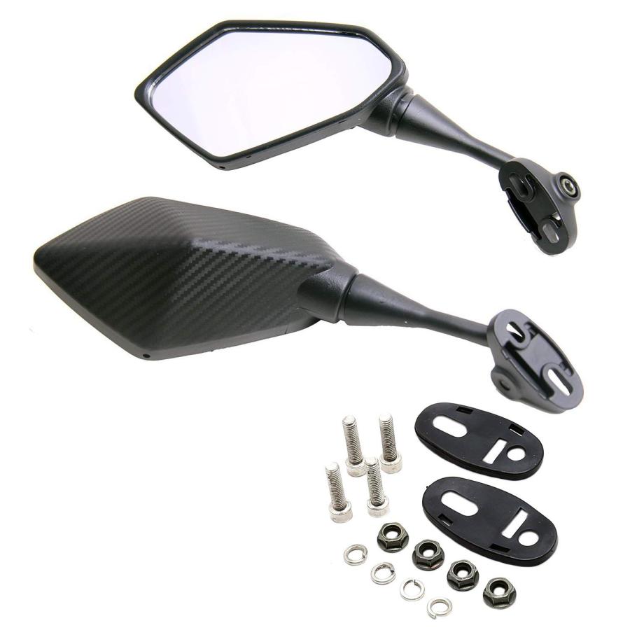 Karun バイク用ミラー カウル 左右セット CBR250R CBR600RR | 