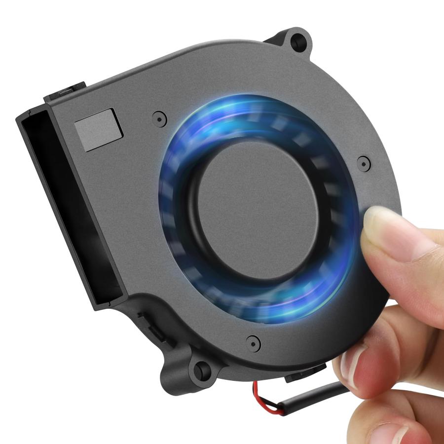 GDSTIME 75mmx15mm 5V DC USB ブロワーファンブラシレス冷却ファン DIY FAN 風量調整可 3段階風量調節 |  | 06