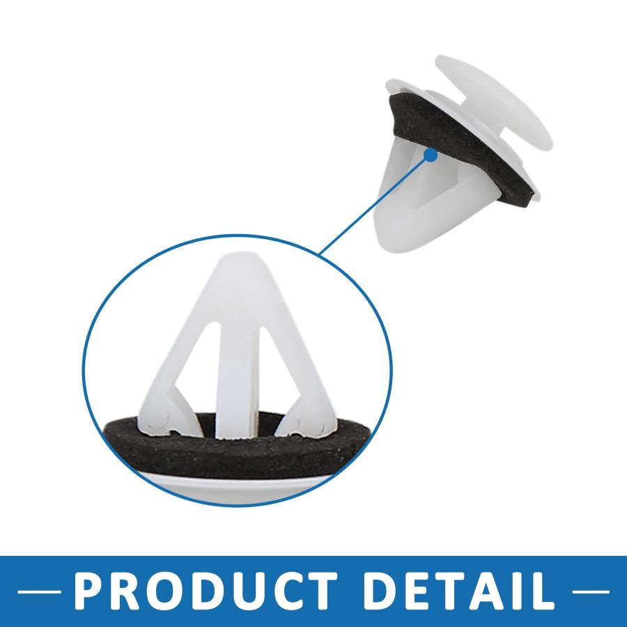 A ABSOPRO プラスチック トリムクリップ フェンダー ファスナー リベット リテーナー ドア トリムパネル 車用 クリップ バンパー G |  | 03