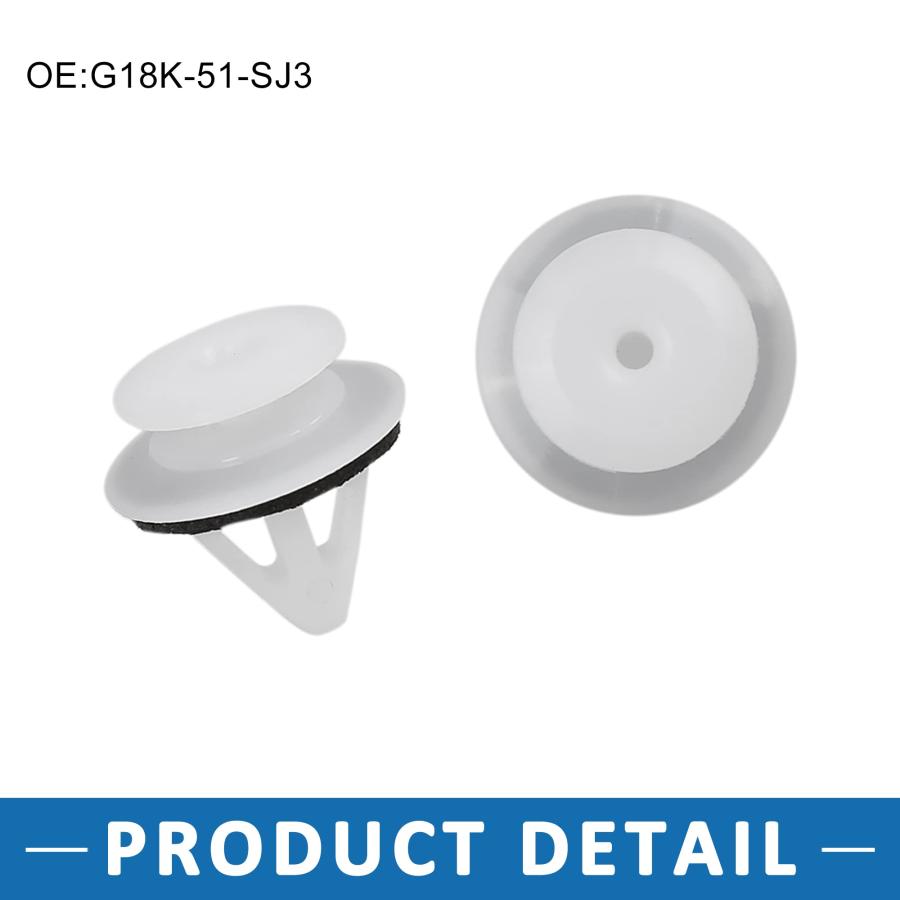 A ABSOPRO プラスチック トリムクリップ フェンダー ファスナー リベット リテーナー ドア トリムパネル 車用 クリップ バンパー G |  | 04