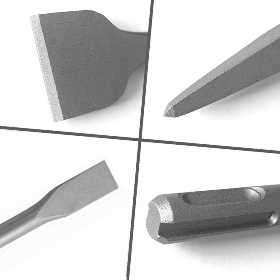 電動ハンマー用 チゼル 3点セット SDS ドリル SDSプラス ビット チゼル SDS プラス シャンク ドリル SDS ビット コンクリート |  | 02