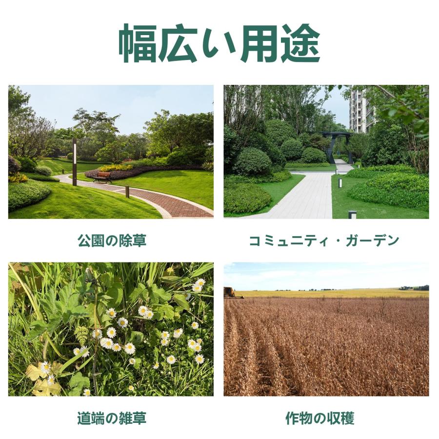 草刈機専用 ワイヤーカッター 芝刈り機用ユニバーサル・ワイヤー・ロープ 3個入り 150x5.5mmモデル |  | 04