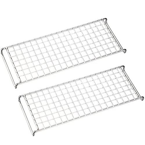 NANGOGEAR（南湖 キャンプ ギア） 焚き火 軽量焚き火グリル 用 ロストル 2枚セット アミタイプ 11309-2PMTG-2G | 