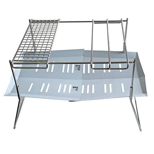 NANGOGEAR（南湖 キャンプ ギア） 焚き火 軽量焚き火グリル 用 ロストル 2枚セット アミタイプ 11309-2PMTG-2G |  | 05