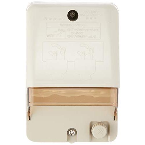 パナソニックPanasonic フル接地防水ダブルコンセント 抜け止め式・アースターミナル付 露出・埋込両用 クリームグレー WK4105 |  | 02