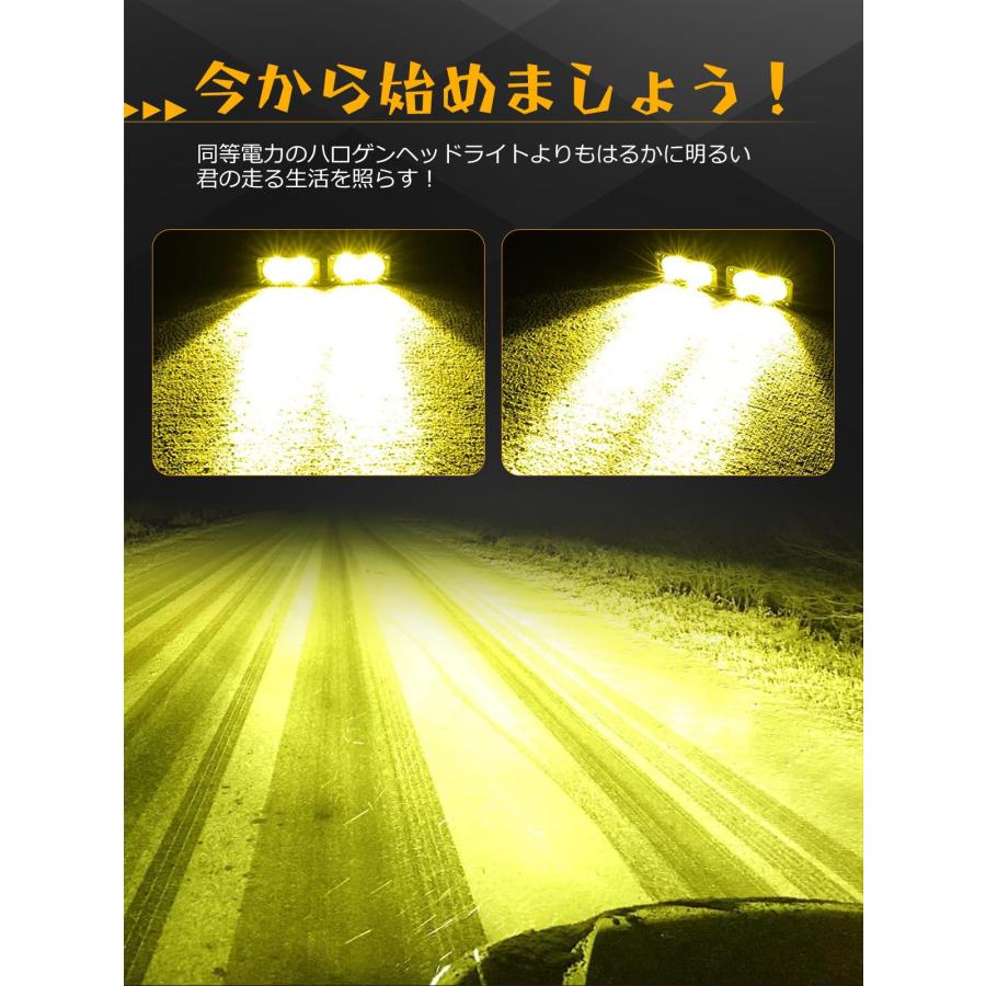 CHELHEAD 3インチLED作業灯 イエロー 50ｗ バイク LEDフォグランプ 広角狹角一体型 車補助灯 高輝度 12v/24v兼用 30 |  | 03
