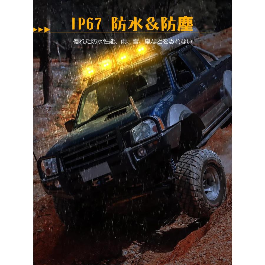 CHELHEAD 3インチLED作業灯 イエロー 50ｗ バイク LEDフォグランプ 広角狹角一体型 車補助灯 高輝度 12v/24v兼用 30 |  | 05