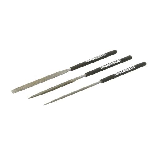 タミヤ クラフトツールシリーズ No.104 ベーシックヤスリセット 細目ダブルカット プラモデル用工具 74104 | 