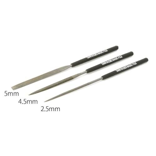 タミヤ クラフトツールシリーズ No.104 ベーシックヤスリセット 細目ダブルカット プラモデル用工具 74104 |  | 01