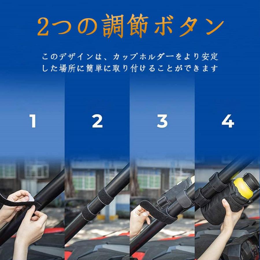 SSZYMAOYI 自転車 ドリンクホルダー バイク ハンドルバーバッグ 携帯