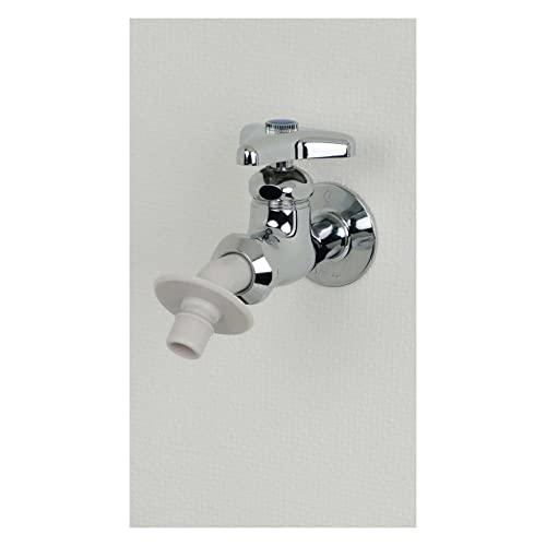 カクダイ 洗濯機用 取替簡単ニップル 呼13 万能ホーム水栓 対応 給水ホースをワンタッチ接続 樹脂製 ツバ付 7722 |  | 11