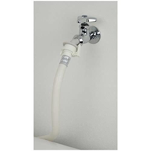 カクダイ 洗濯機用 取替簡単ニップル 呼13 万能ホーム水栓 対応 給水ホースをワンタッチ接続 樹脂製 ツバ付 7722 |  | 01